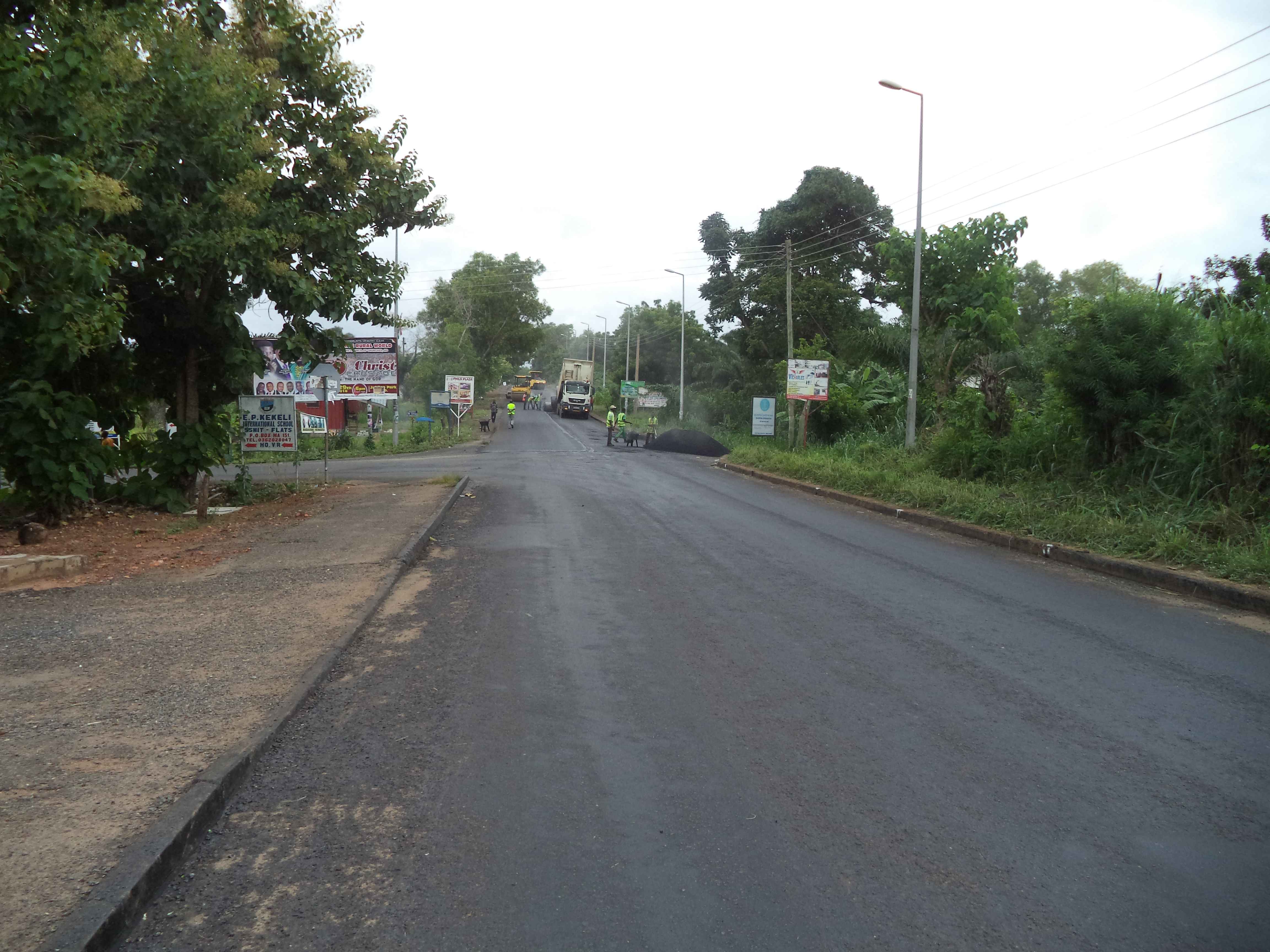 Asphalting of Selected Roads, Ho
