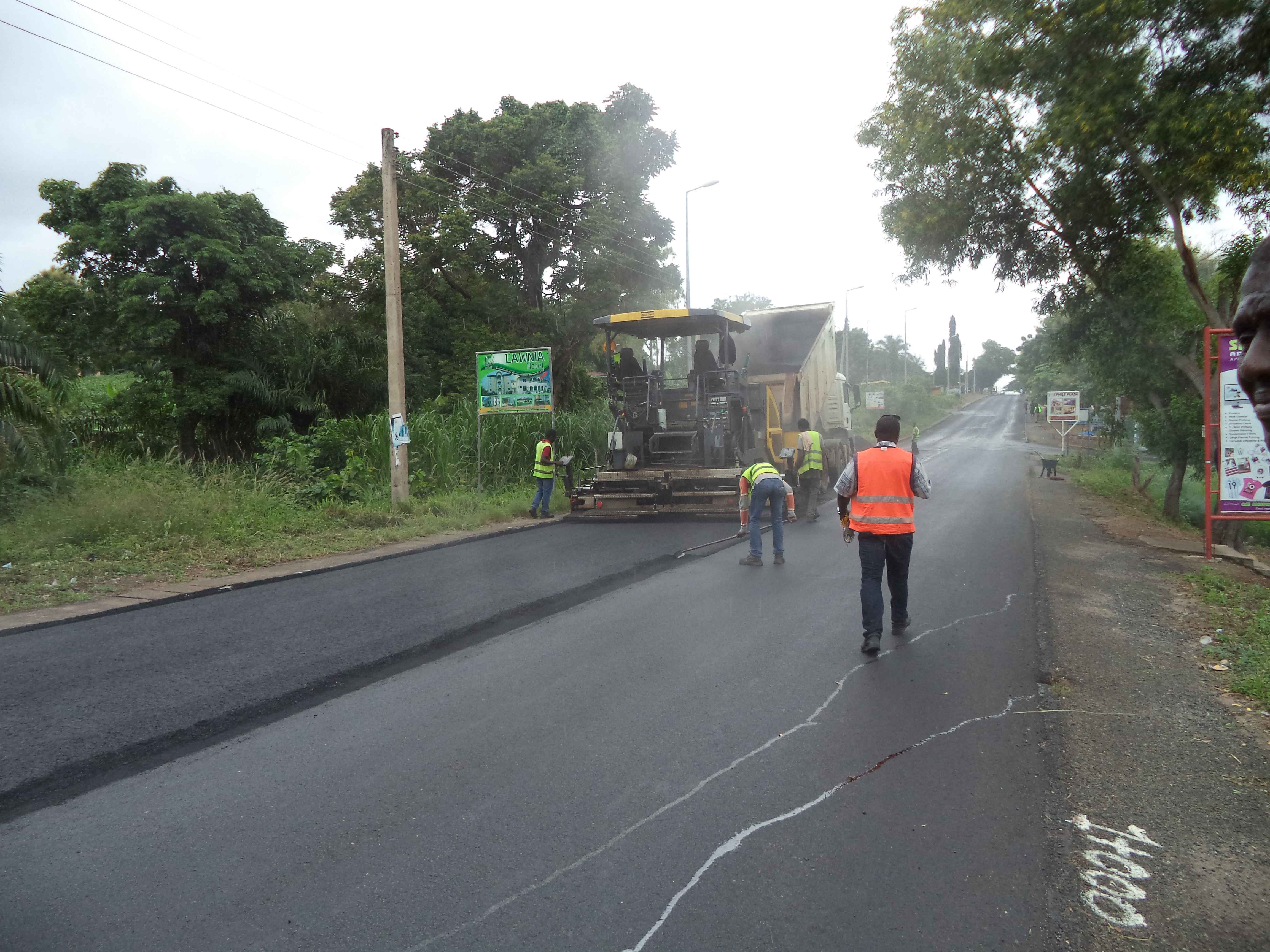 Asphalting of Selected Roads, Ho