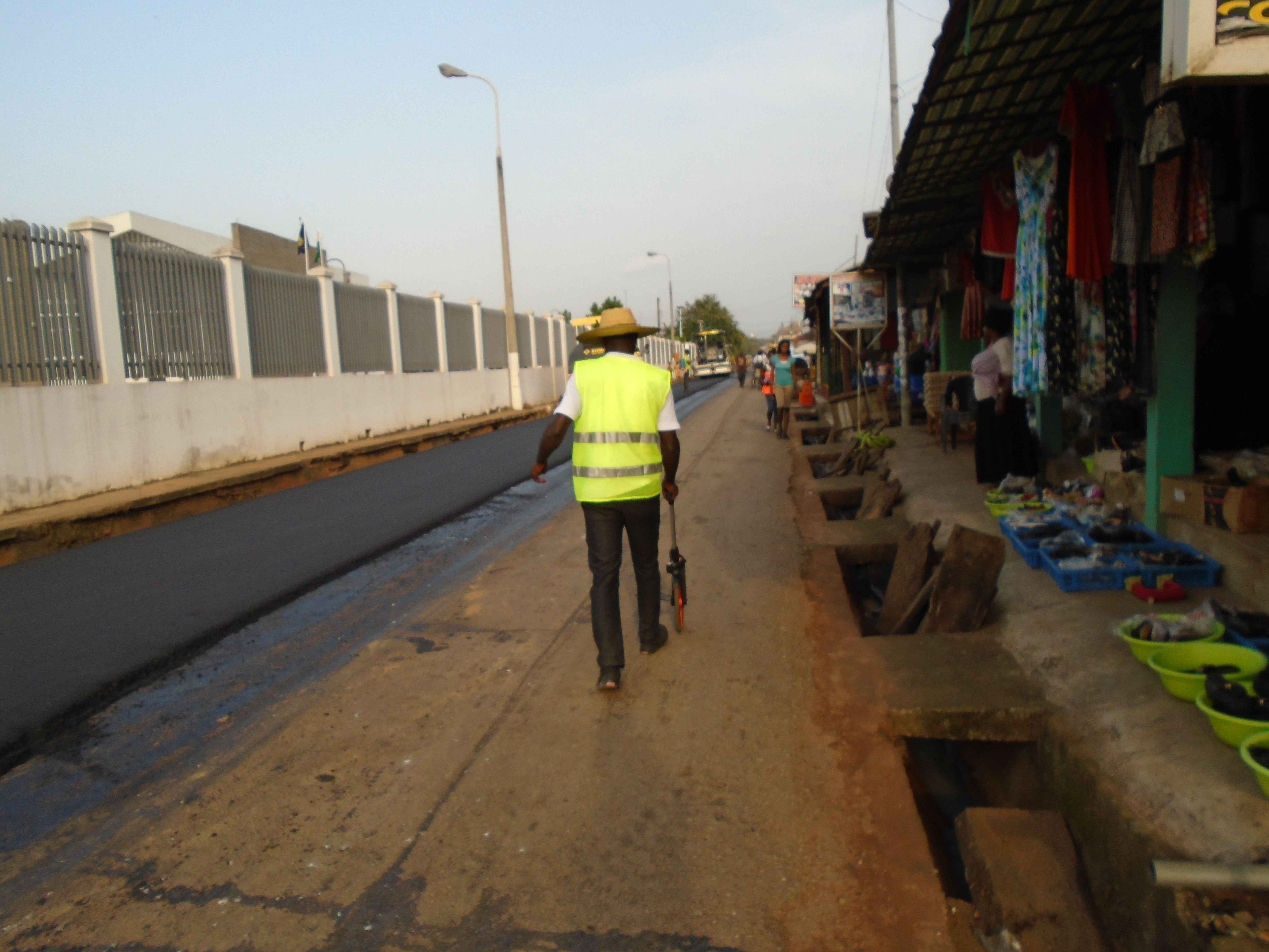 Asphalting of Selected Roads, Hohoe