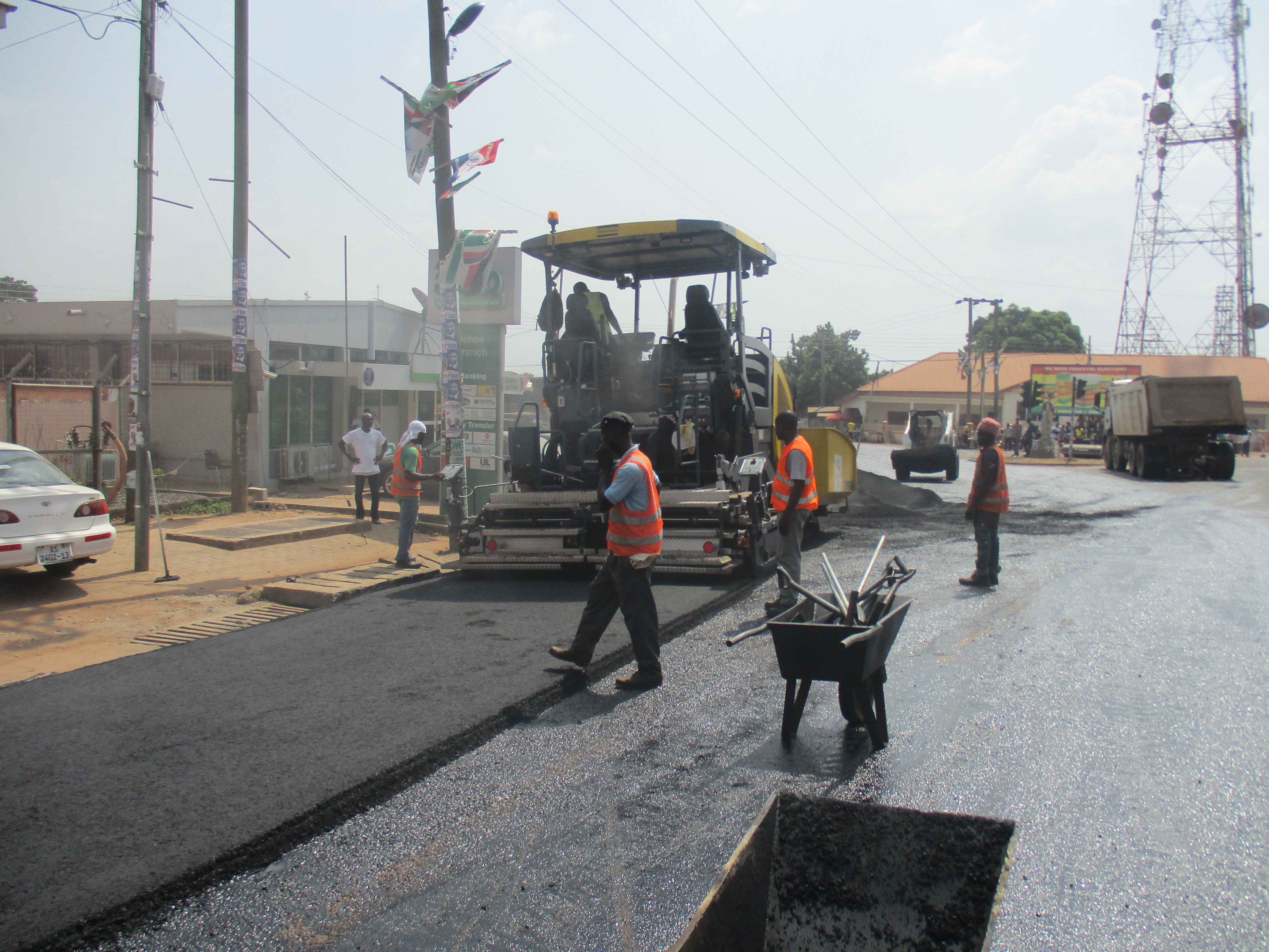 Asphalting of Selected Roads, Hohoe