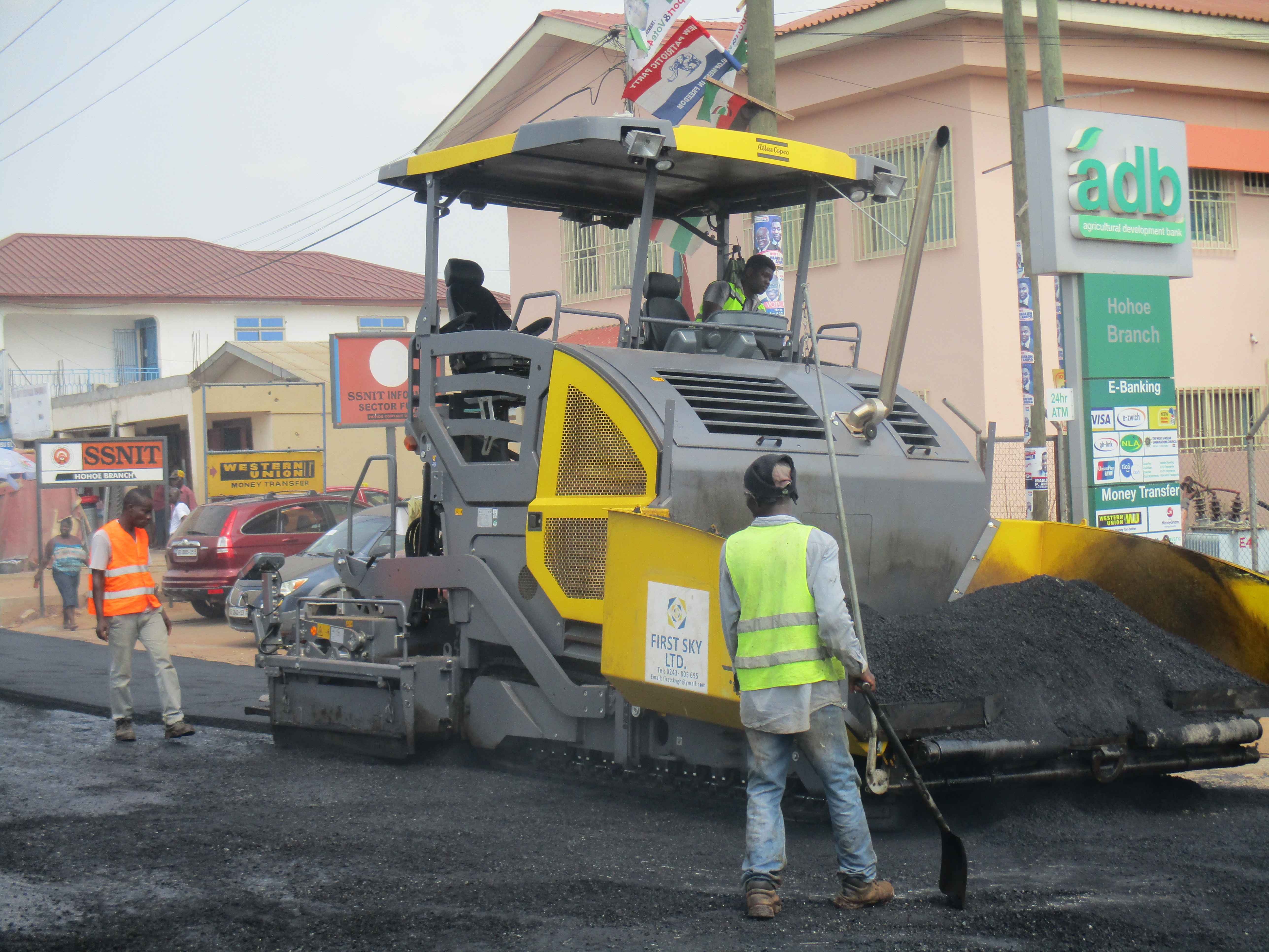 Asphalting of Selected Roads, Hohoe