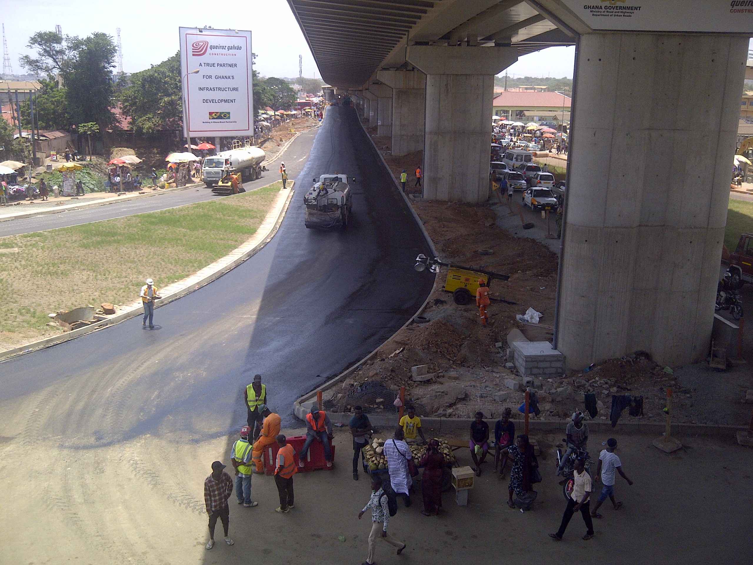 Kwame Nkrumah Circle Interchange and Ring Road Flyover