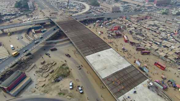 Kwame Nkrumah Circle Interchange and Ring Road Flyover