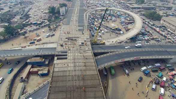 Kwame Nkrumah Circle Interchange and Ring Road Flyover