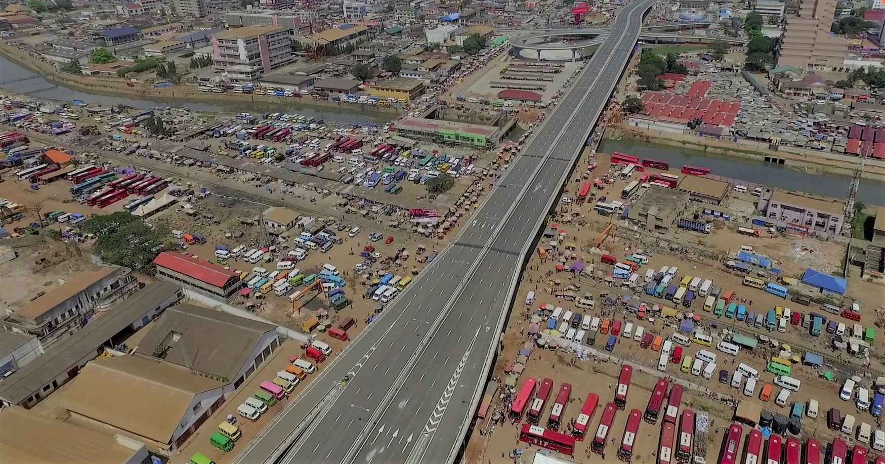 Kwame Nkrumah Circle Interchange and Ring Road Flyover