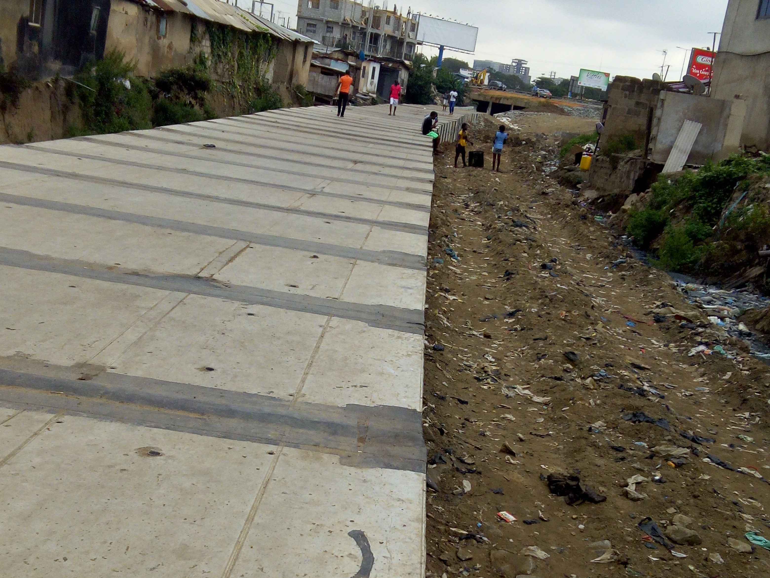 Nima Drain Construction