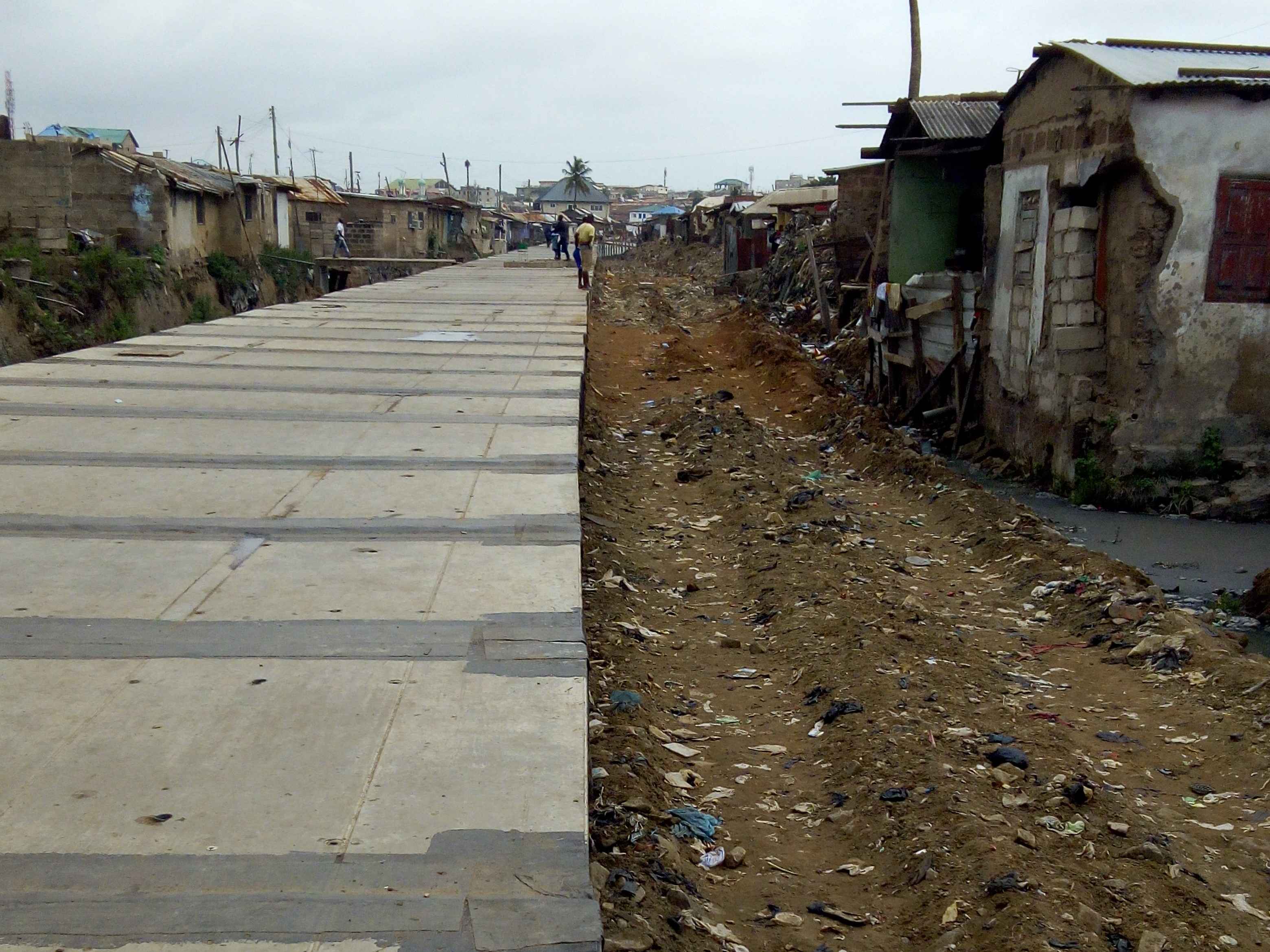 Nima Drain Construction