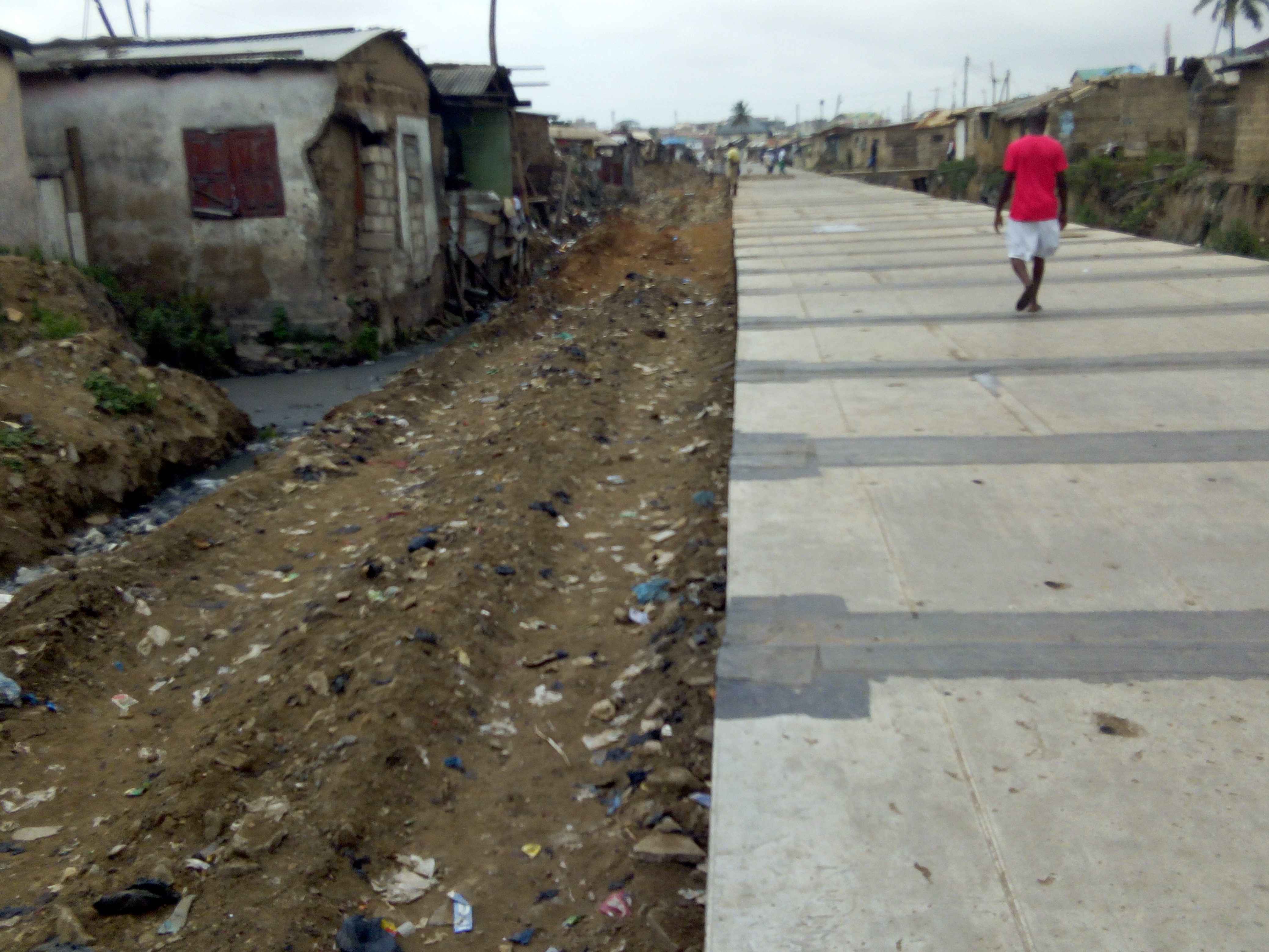 Nima Drain Construction