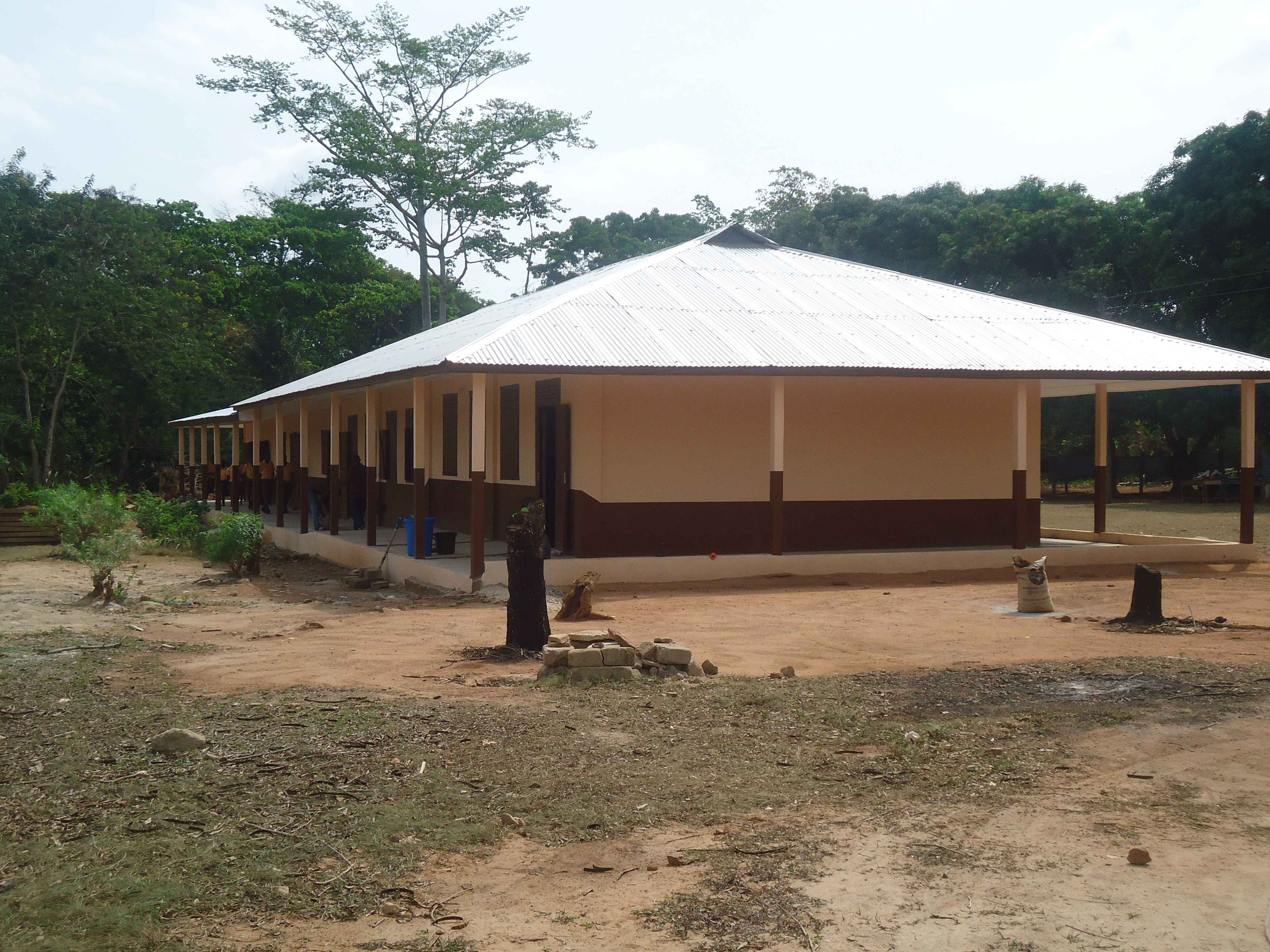 Classroom blocks Sponsored by USAID